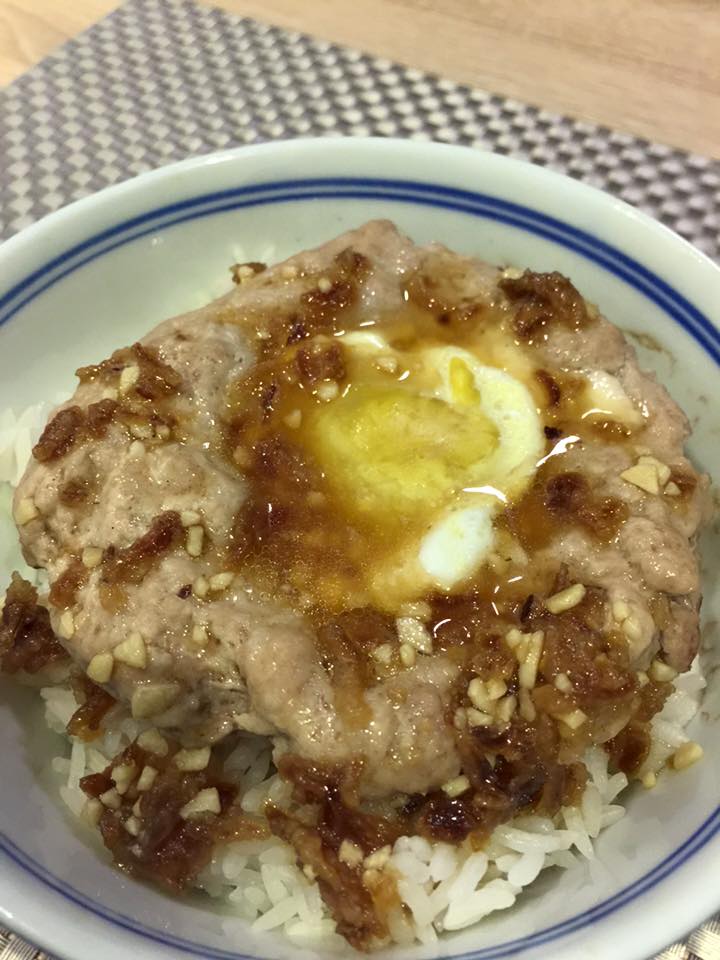 Steamed pork & salted egg by Pauline Tan