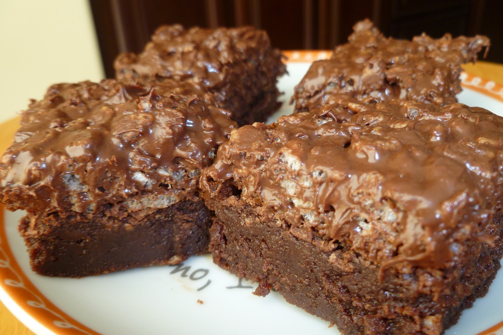 The Pastry Chef's Baking "Frosted" Chocolate Brownies