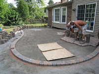 Installing Concrete Edging