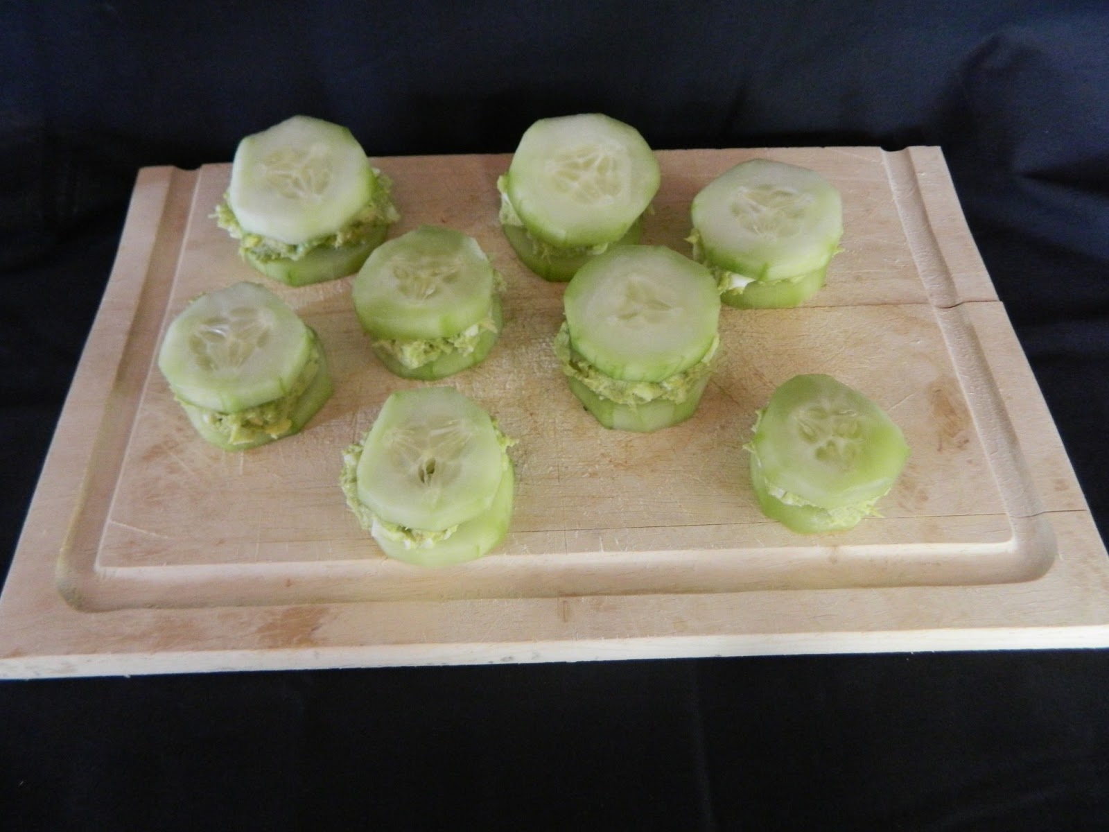 Hawes Mom Tuna, Avocado and Cucumber Sandwiches