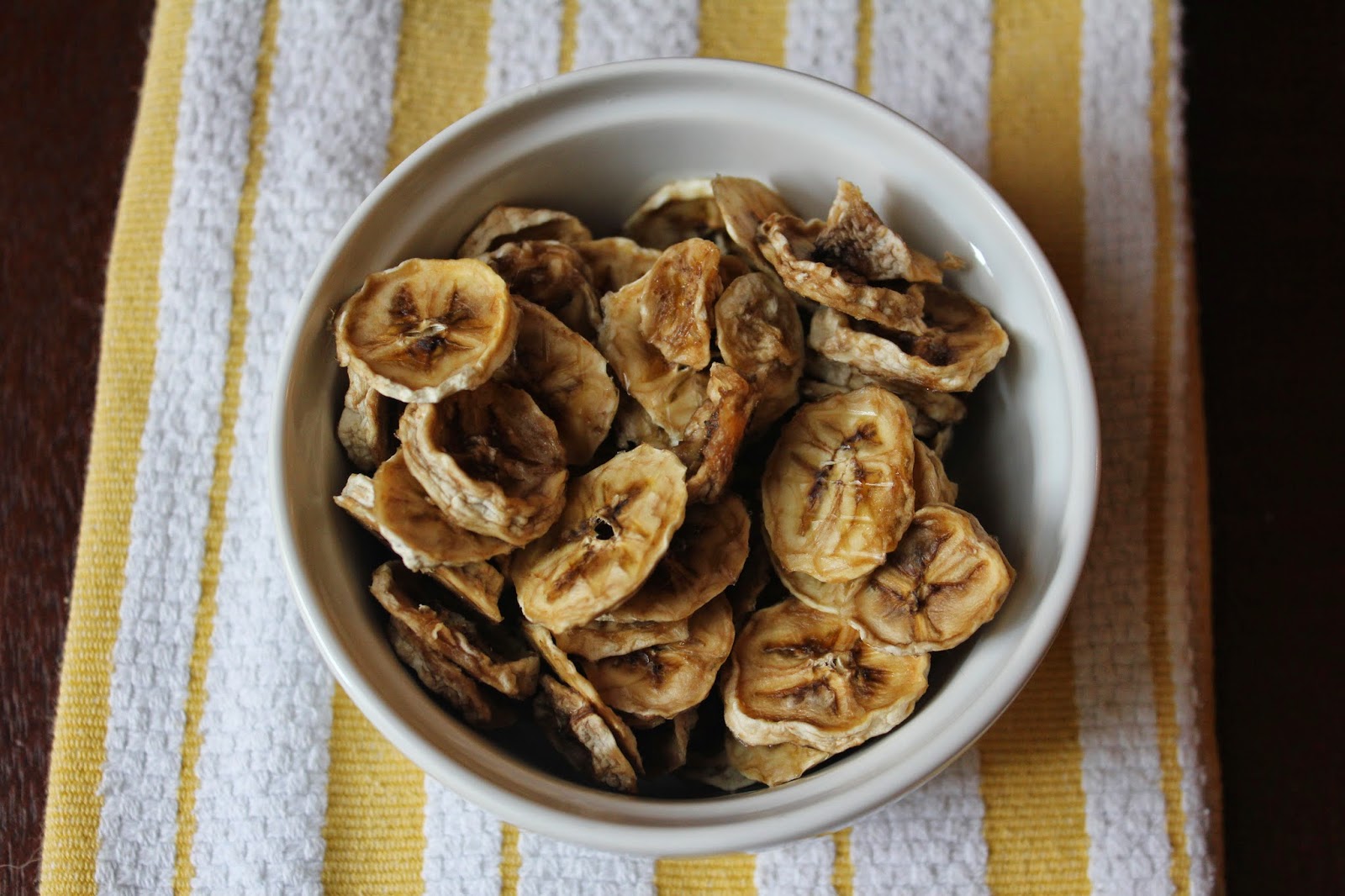 Treasuring Simplicity Healthy Snack Dehydrated Banana Chips