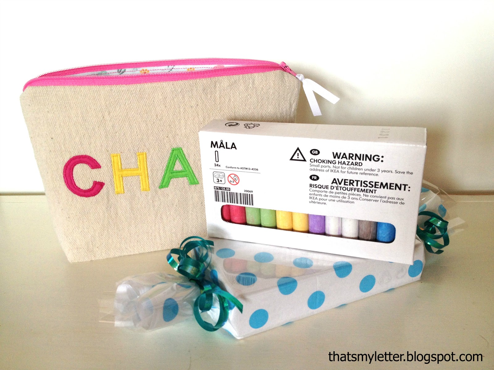 That's My Letter "C" is for Chalk Pouch