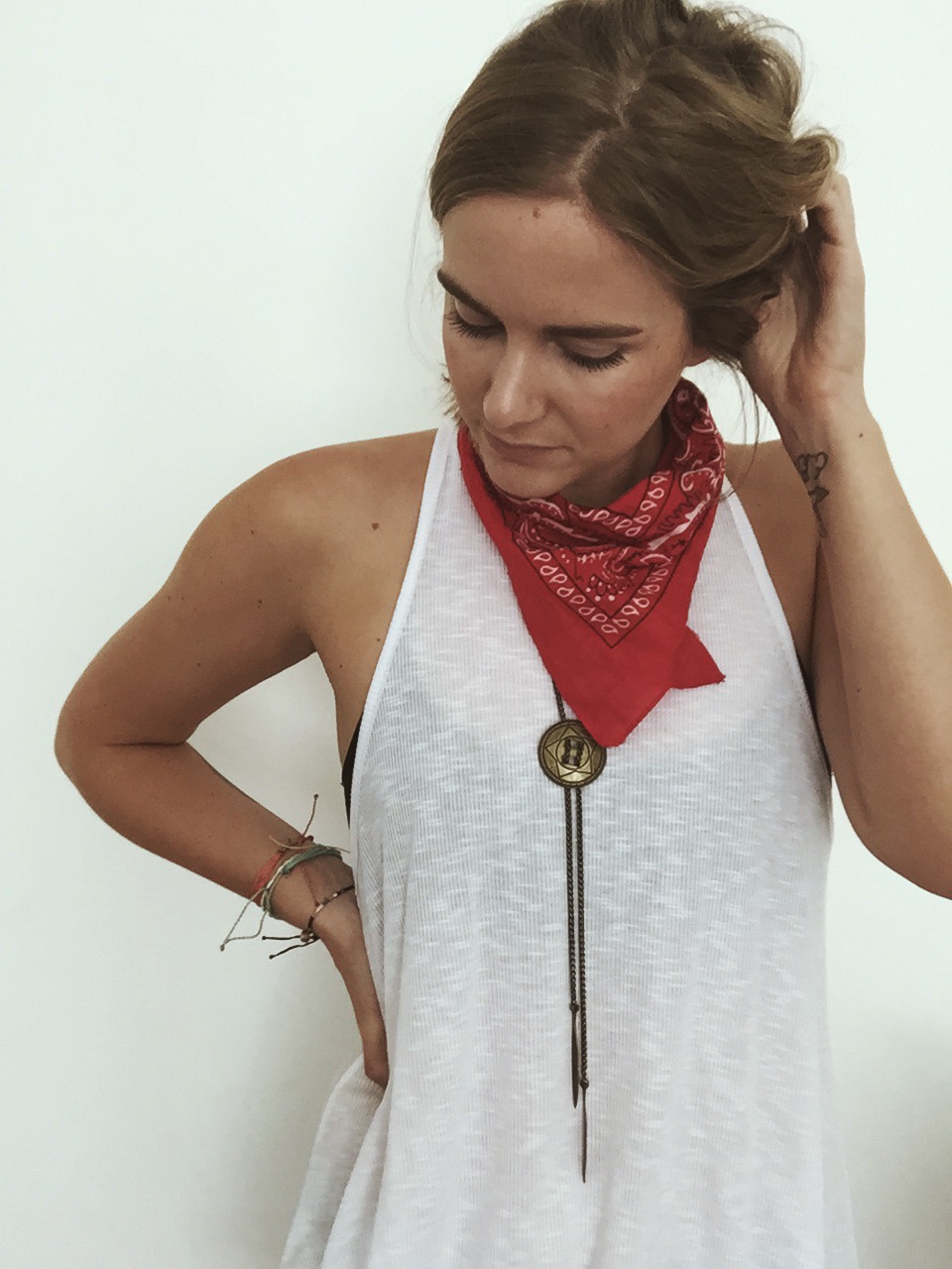 Little Pieces of Hope little red bandana