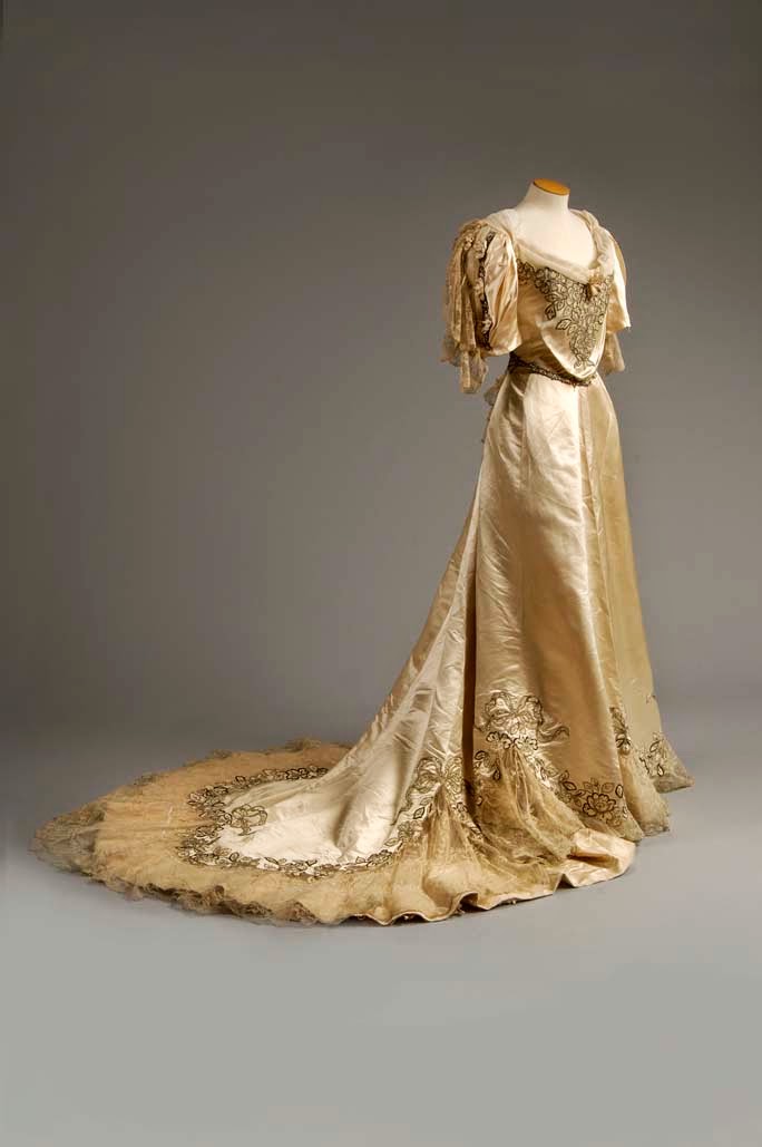 Worth evening / ball gown of Empress Eugenie of France, one of his