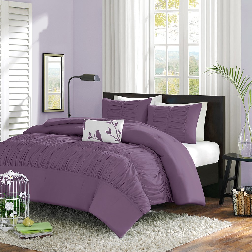 Solid Purple Teen Bedding Sets