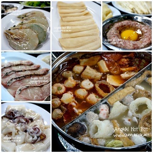 月光下のApplefish Penang Food Angkiki Hot Pot (Steamboat) 红支支火锅 Anson