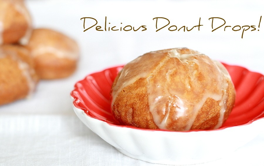 Lemon Drop OldFashioned Sour Cream Donut Drops