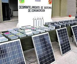 Zacatecas: Desmantelan 22 antenas de radiocomunicación al narco Zacatecas+ll
