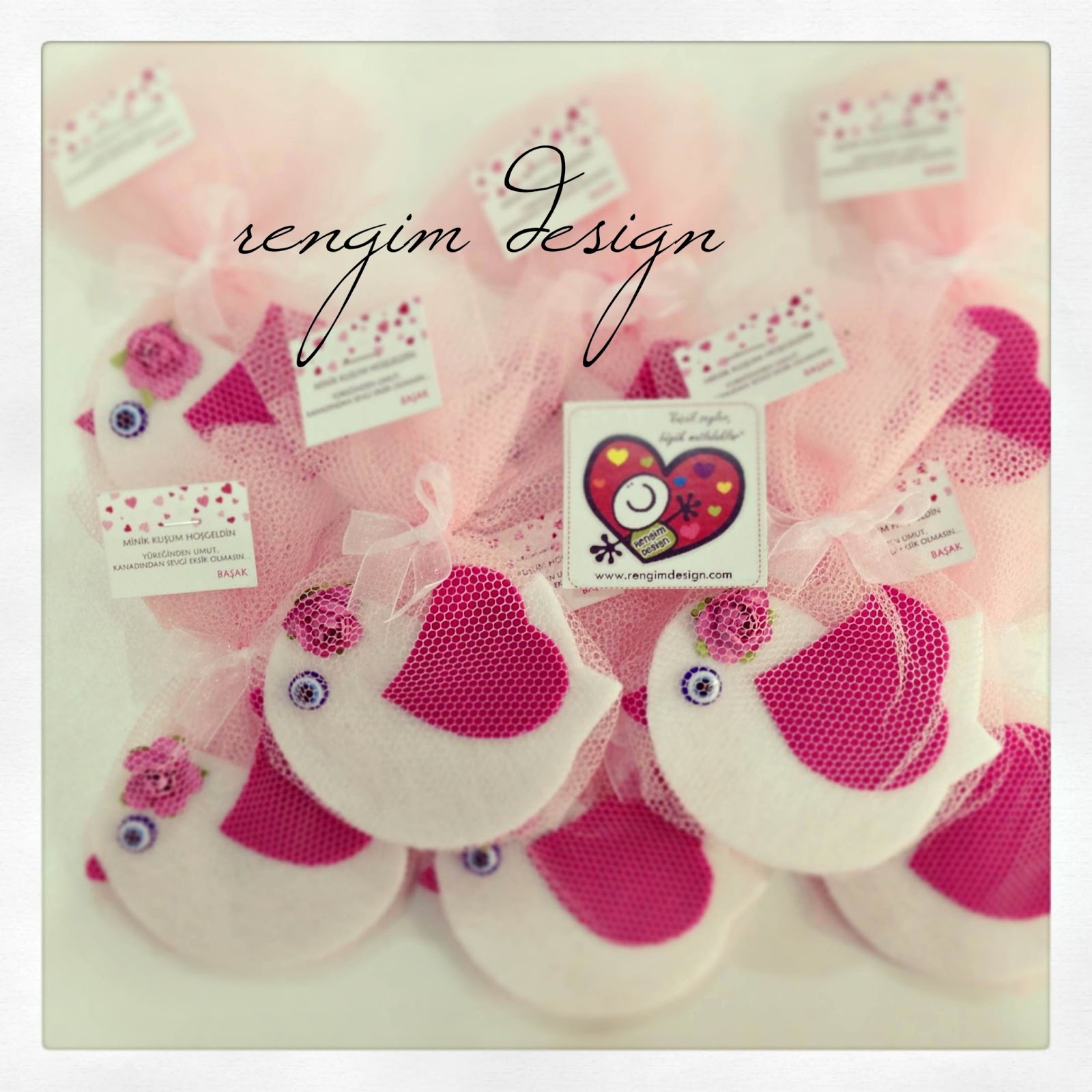 Rengim Design Bebek Şekeri / Tema Kuş ♥