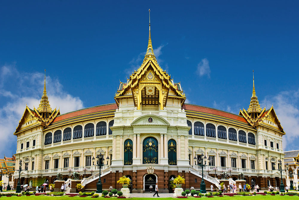 Tourism in Thailand.: Chakri Maha Prasat Throne Hall