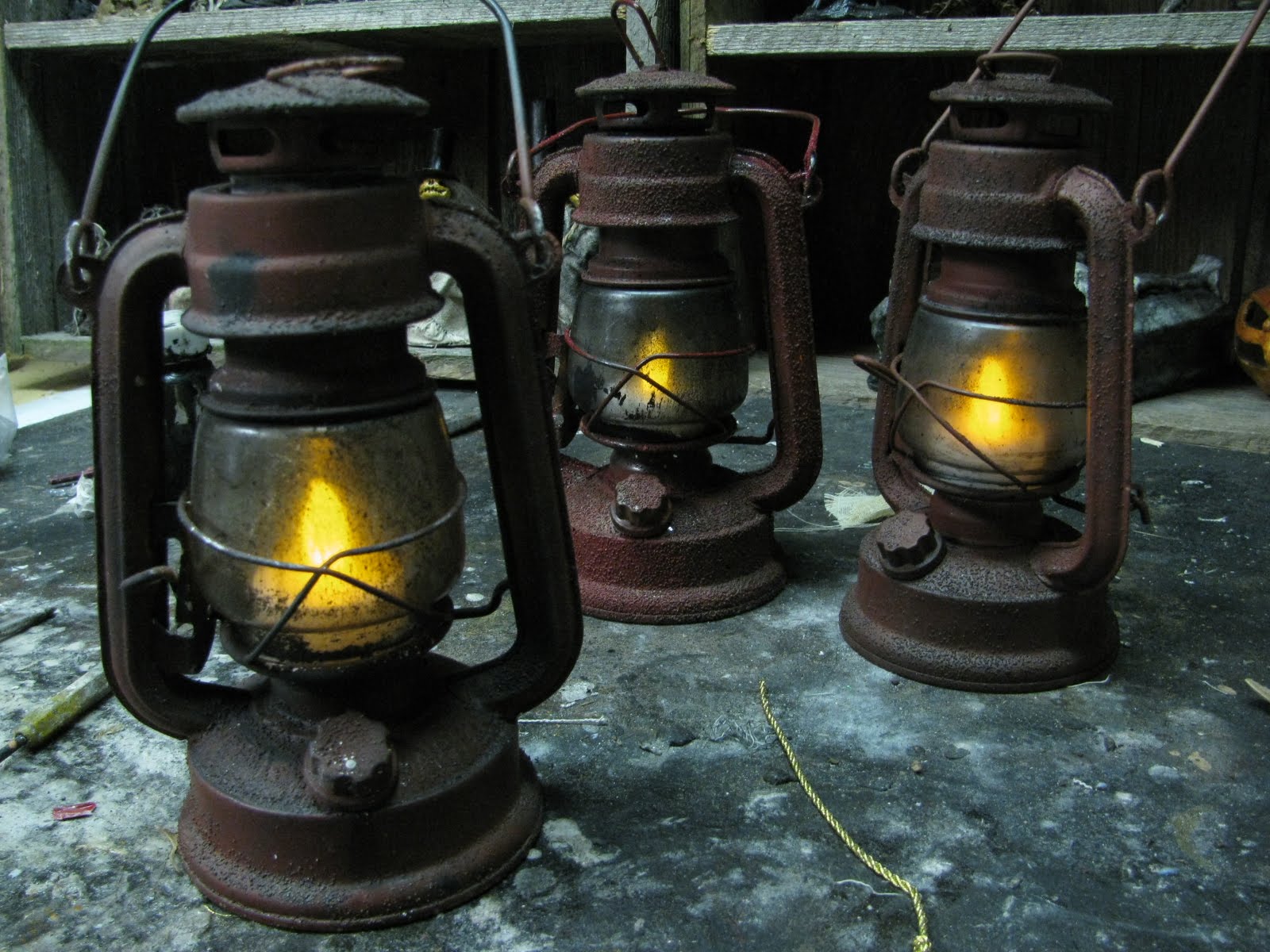 The Shadow Farm Rusty Lanterns