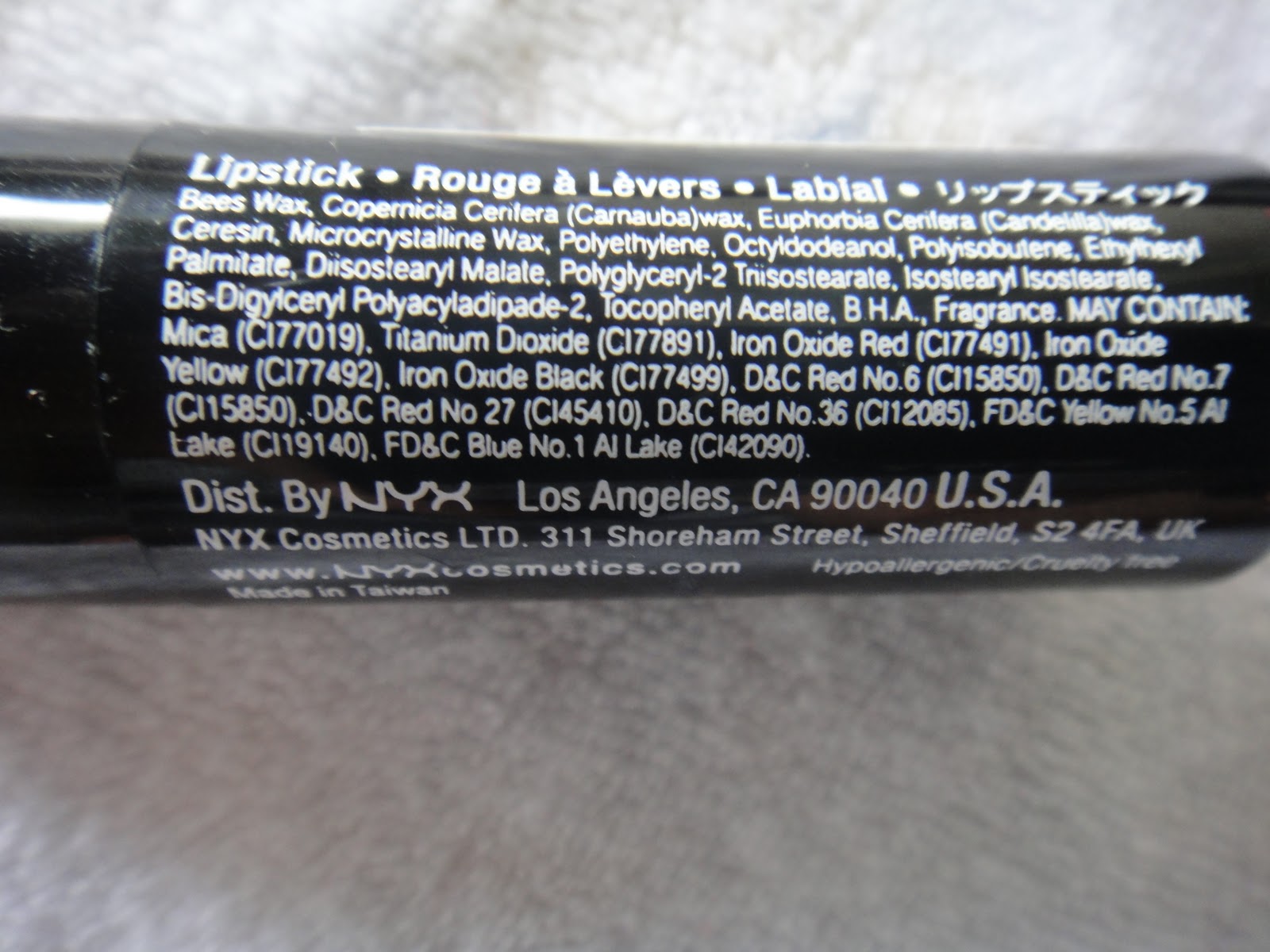 thePURPLEspirit NYX round lipsticks neutral shades swatches and review