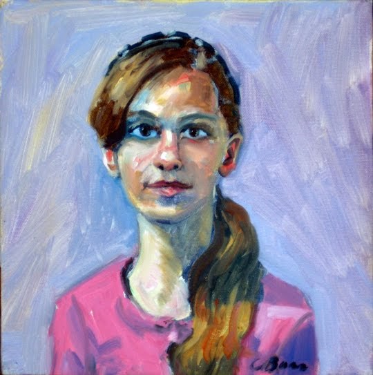 Candy Barr Artist Stowe Art Festival Candy Barr Portrait Demo 7.30.11