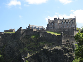 Edinburgh castle on Castle Rock