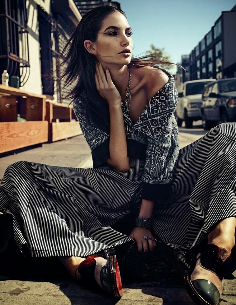 Magazines - The Charmer Pages : Lily Aldridge for Elle Korea Magazine