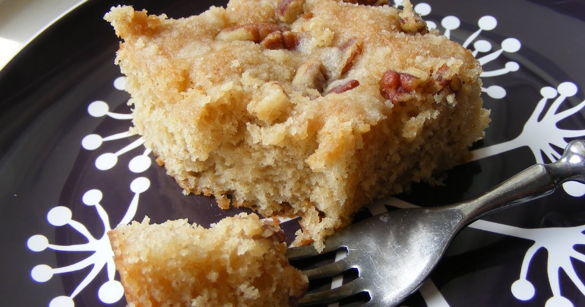 The Virtual Goody Plate ButtermilkNutmeg Coffee Cake