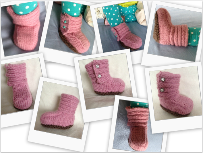 Baby Girl UGGs iKNITS