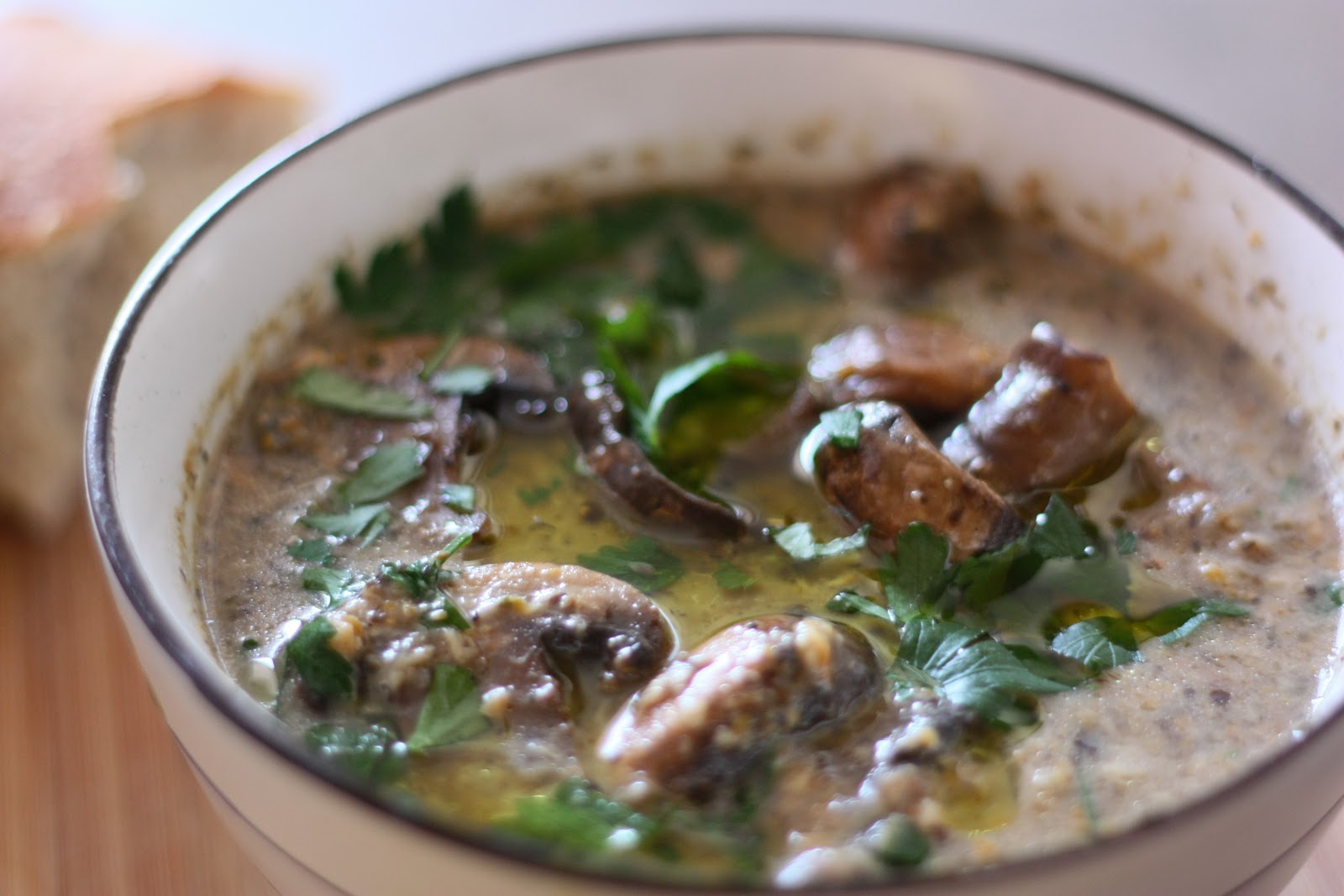 Espresso Style: Mushroom Soup