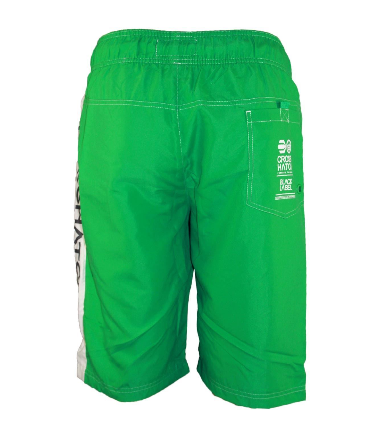 crosshatch swim shorts