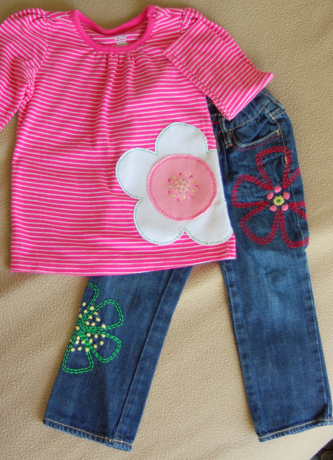 Lemonade and Lollypops Flower Applique Shirt Tutorial