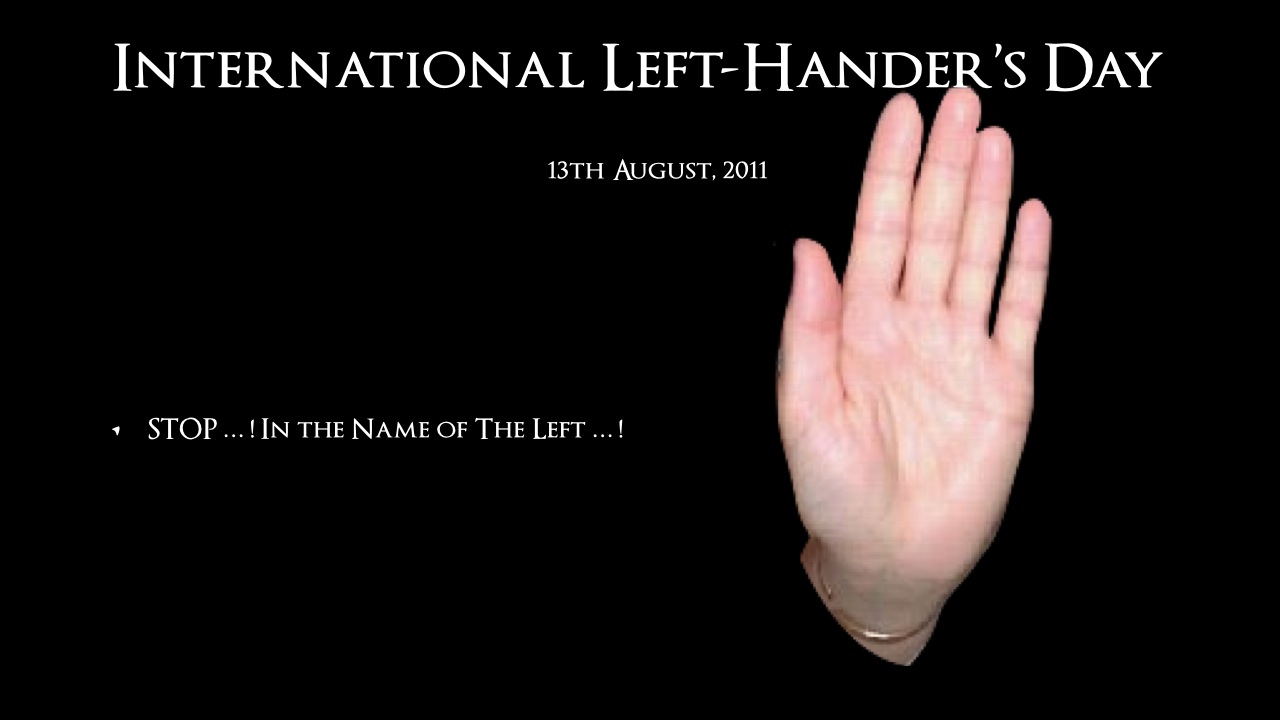 Left Handed Day