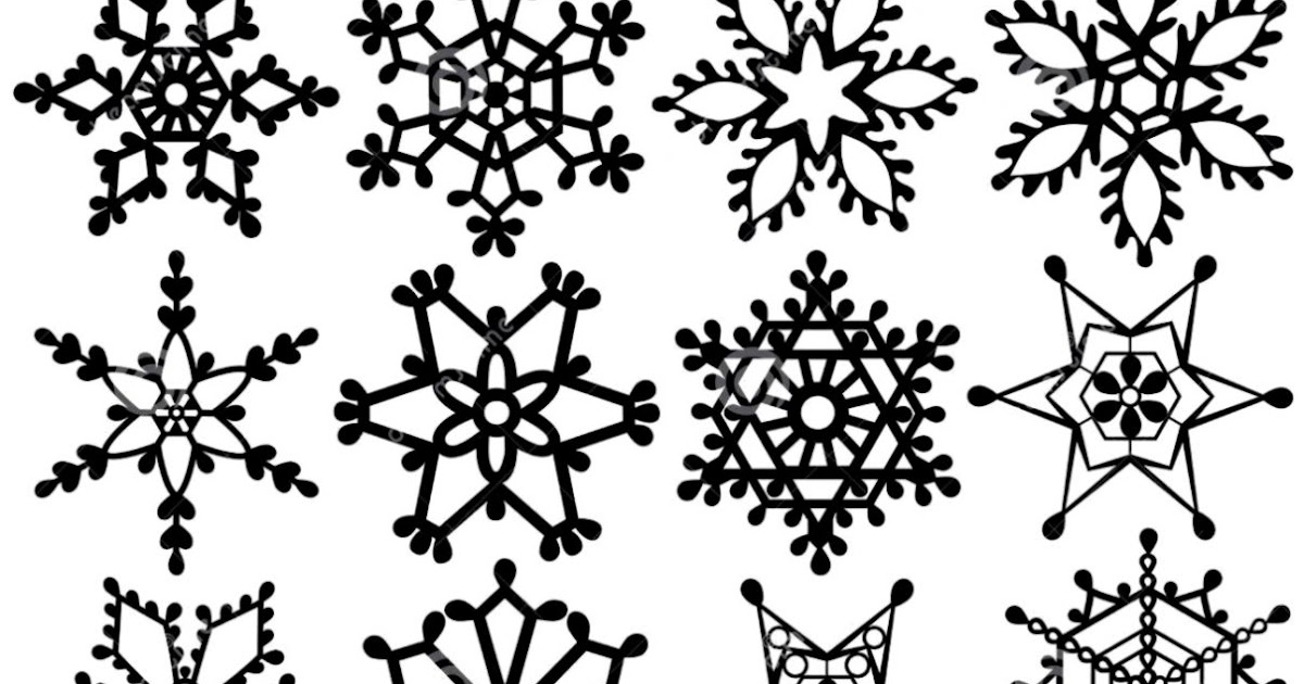 Snowflake Black And White | Amazing Wallpapers