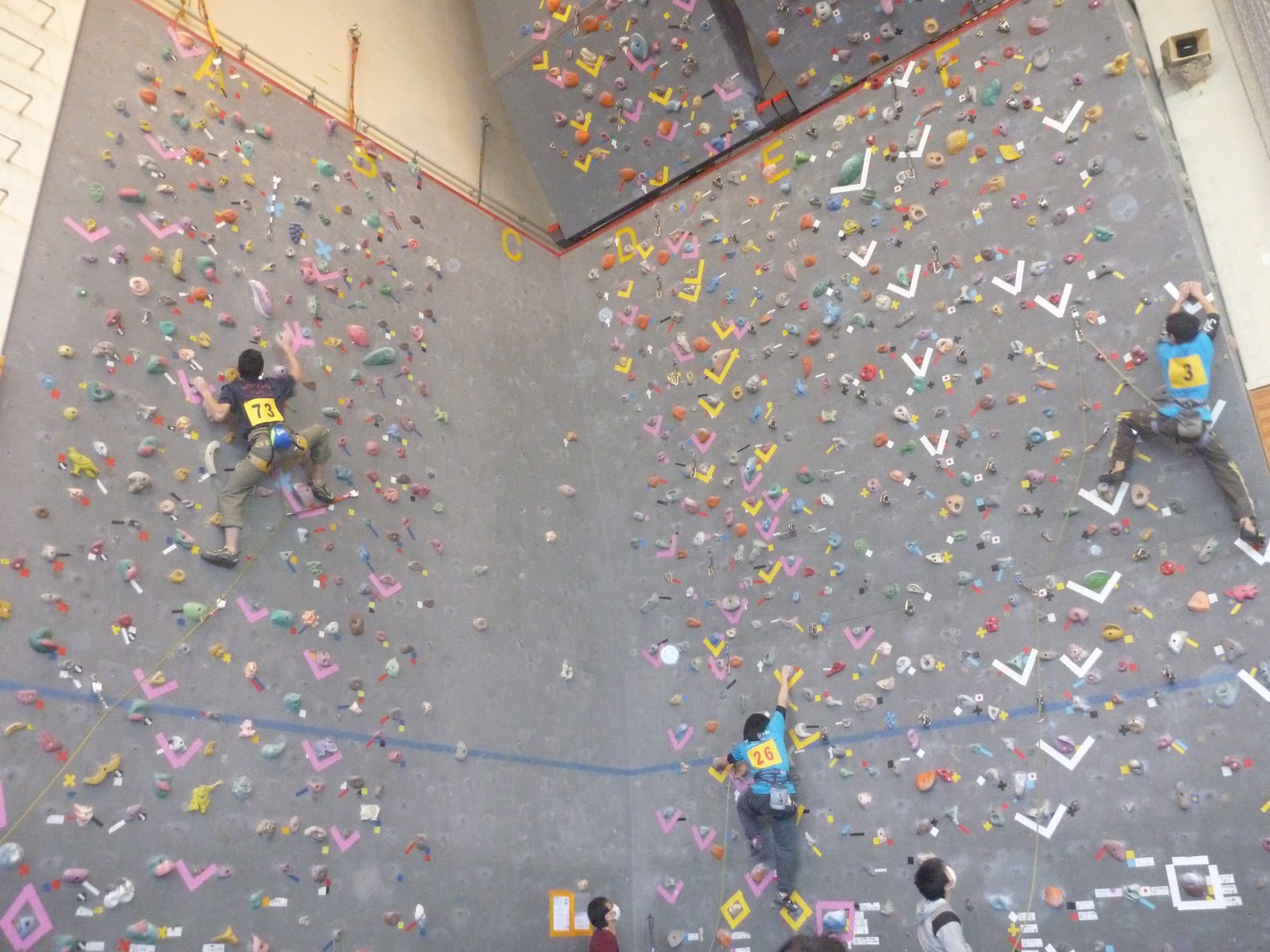 千葉県ユース選手権開催される 千葉県フリークライミング協会