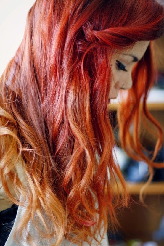 Red Ombre Hair Color Ideas Tumblr Fashion S Feel Tips And Body