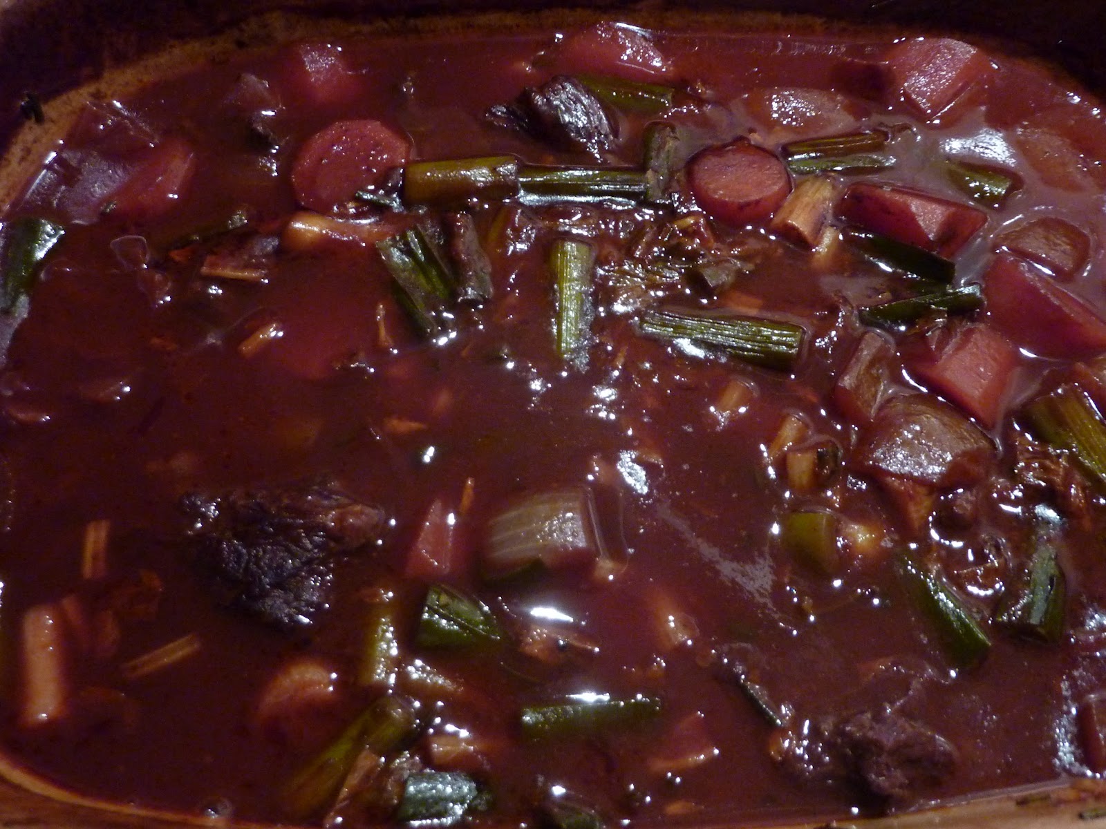 Maz's Place Slow Cooked Ox Cheeks in Red Wine recipe