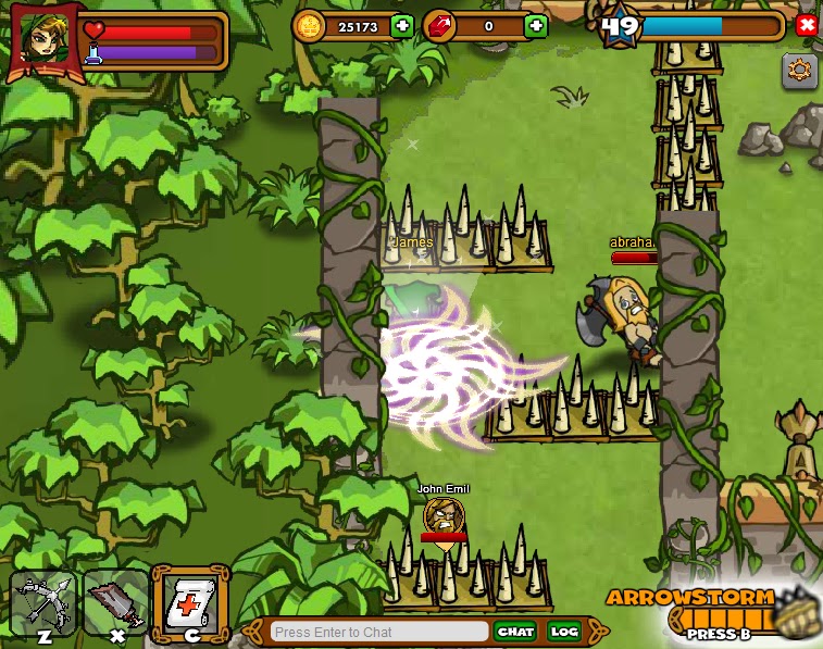 Online Browser Game Reviews: Dungeon Rampage - Online Multiplayer Action  Game Review