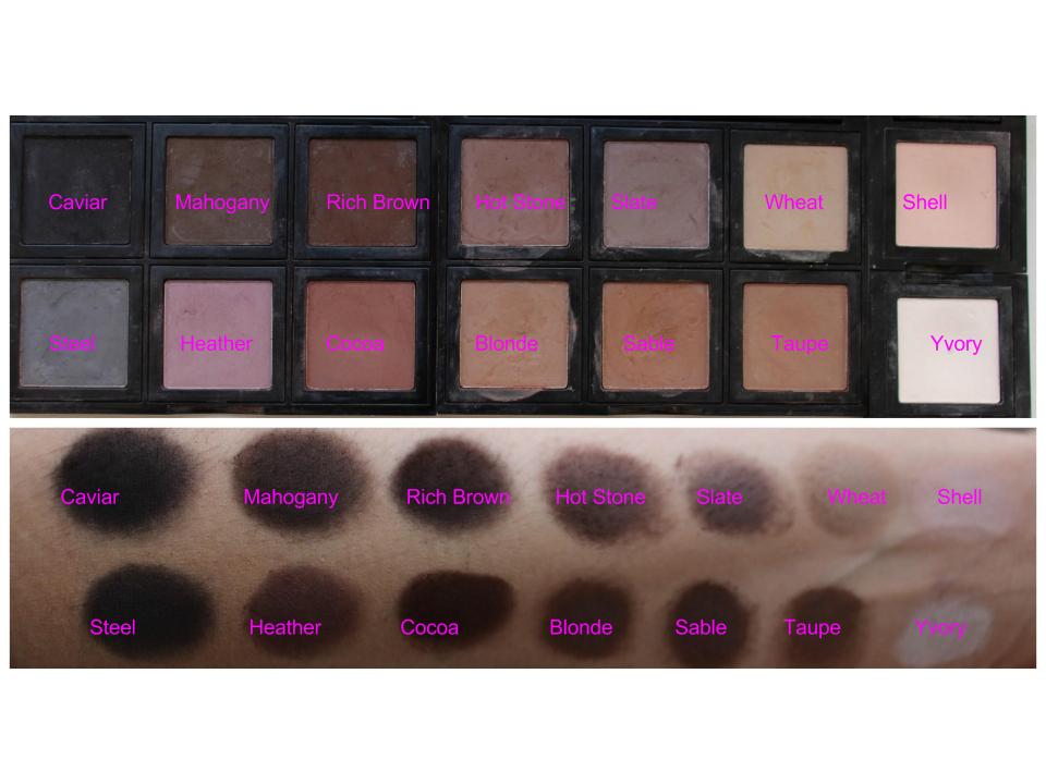 beautiful me plus you Bobbi Brown's matte Eyeshadows