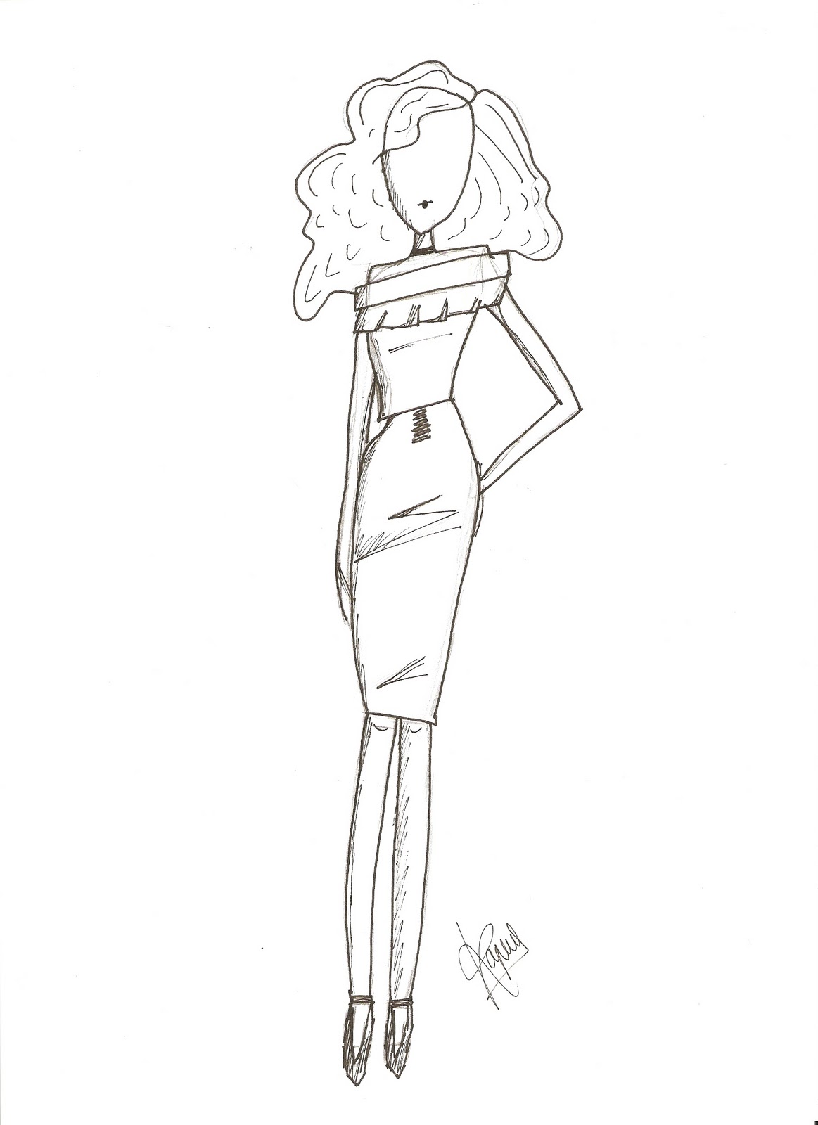 Bocetos De Moda