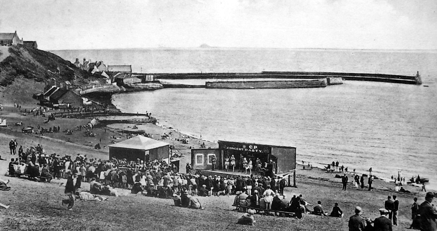 Tour Scotland Photographs Old Photograph Concert Buckhaven Fife Scotland
