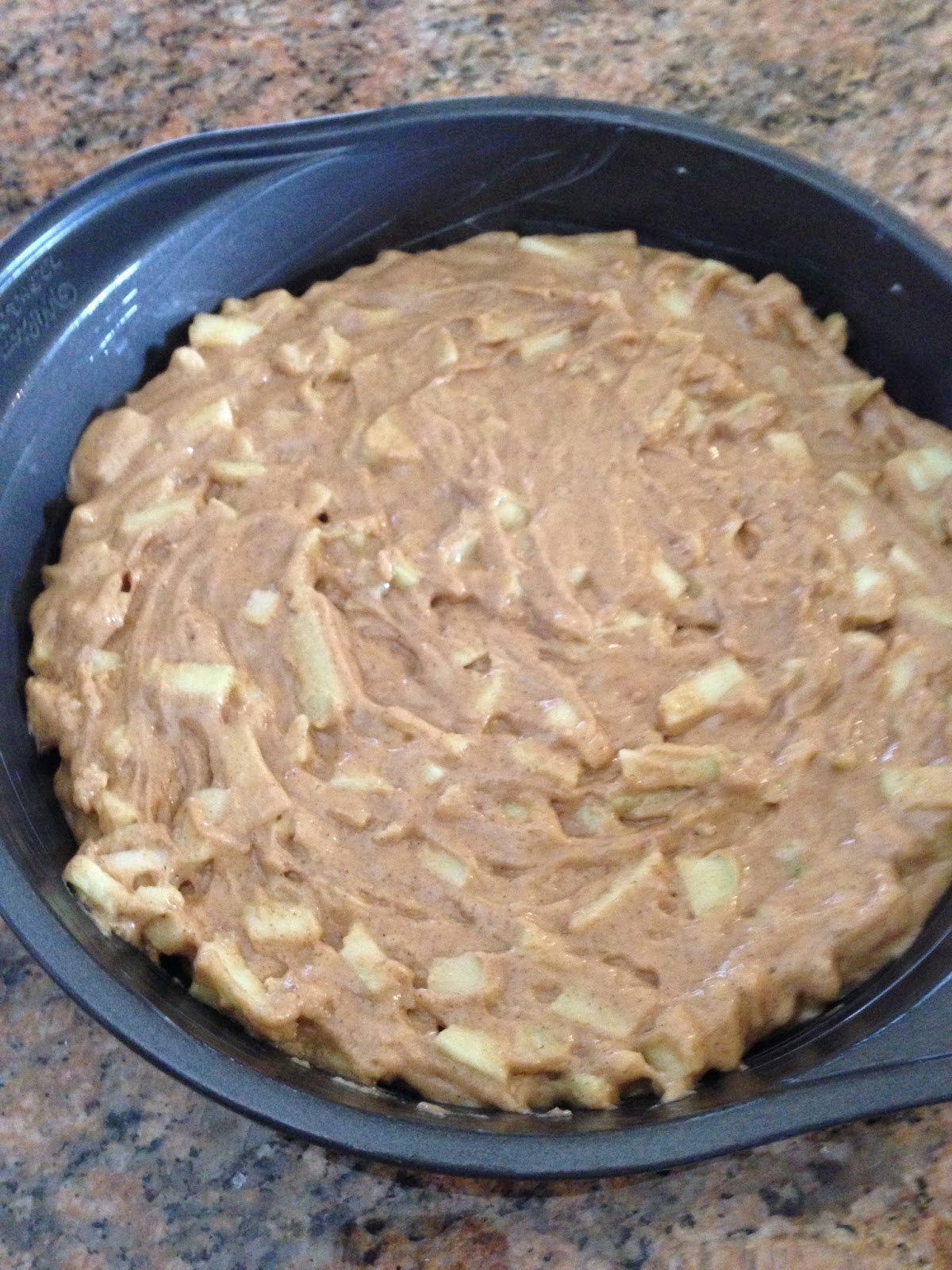 AMISH READER: EASY, LOW CALORIE APPLE CAKE