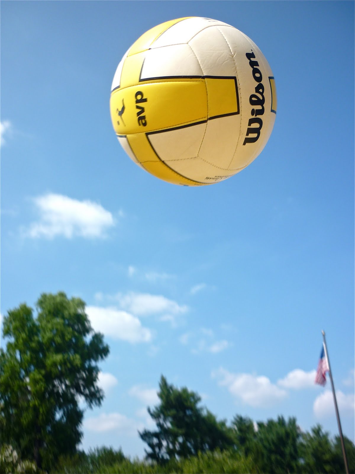 At First Glance Visions of a Volleyball