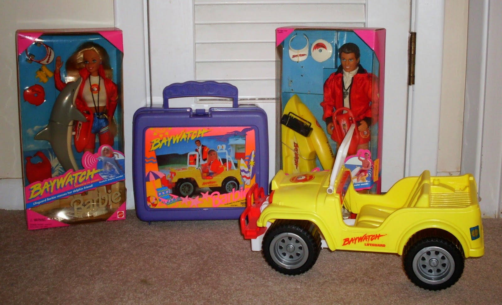 baywatch barbie jeep