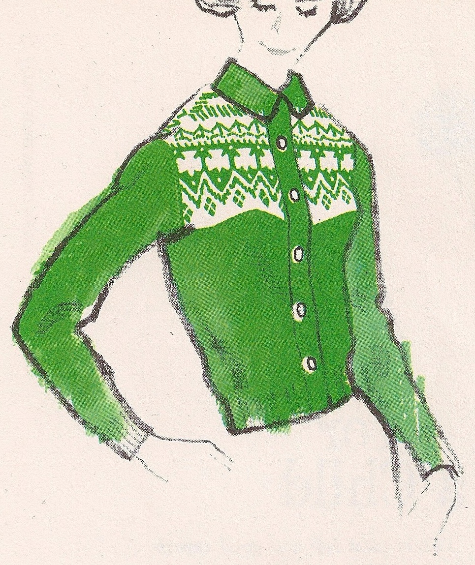 Sentimental Baby Girl Scout Sweater Pattern