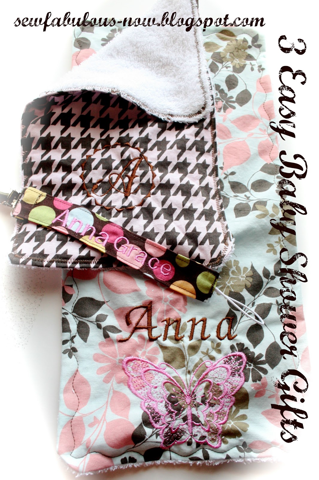 Sew Fabulous Three Easy Baby Shower Gifts