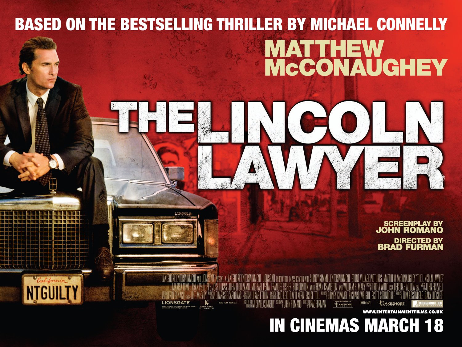 Lincoln Lawyer Teaser Trailer