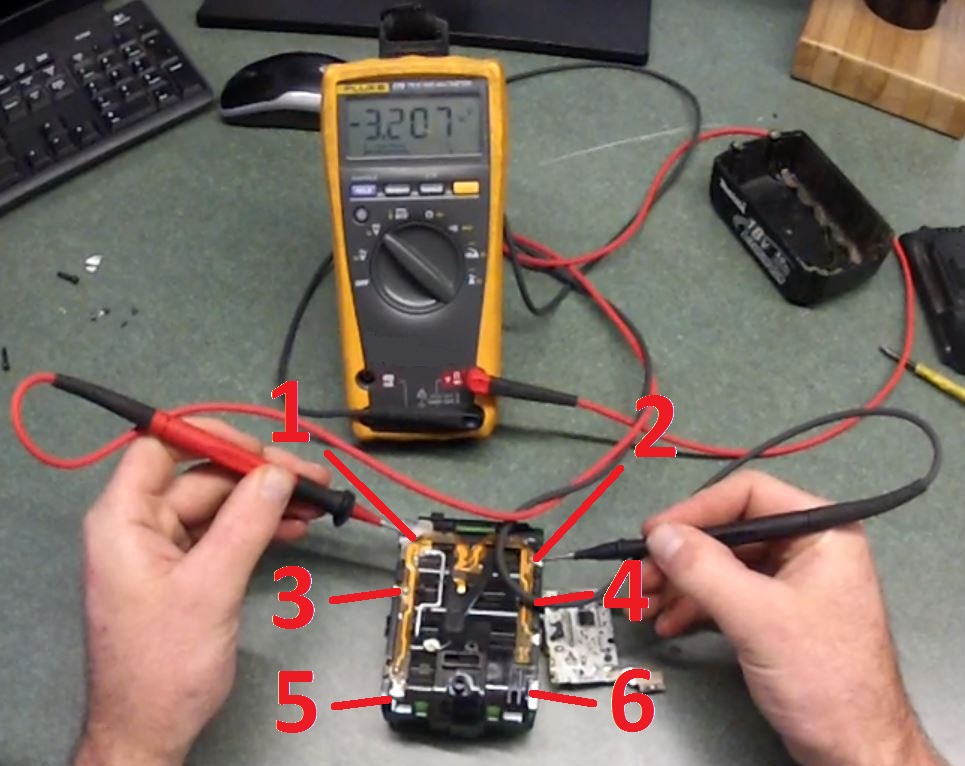 How to Repair 18-Volt Makita Battery
