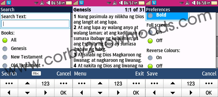 Free Bible Viewer Application For Java Mobile Phones
