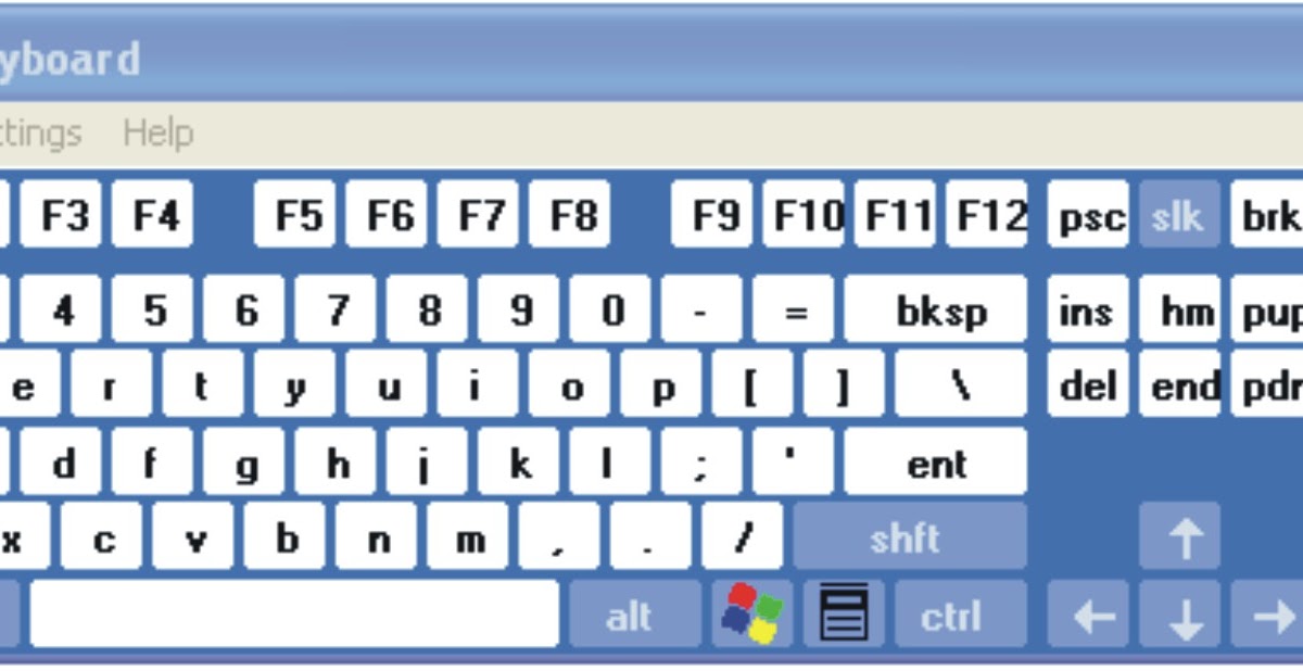 COMPUTER TIPS AND TRICKS USE KEYBOARD WITH MOUSE (ON SCREEN KEYBOARD)