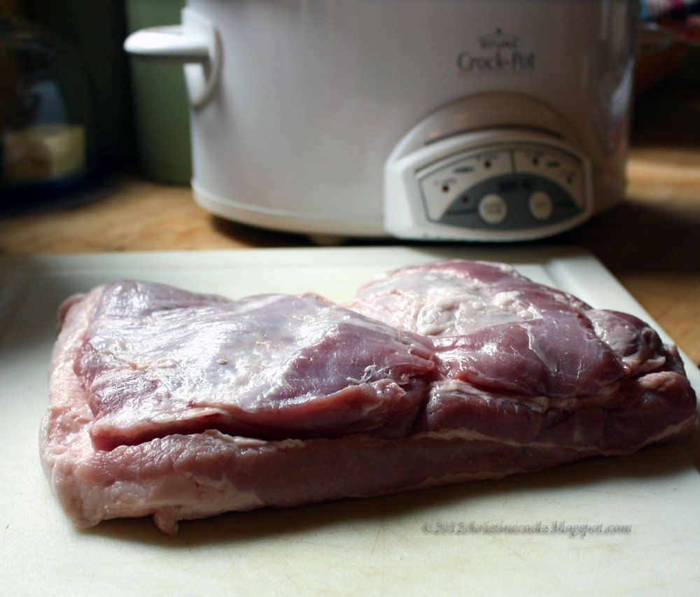 Christine Cooks Slow Cooker Braised Pork Belly