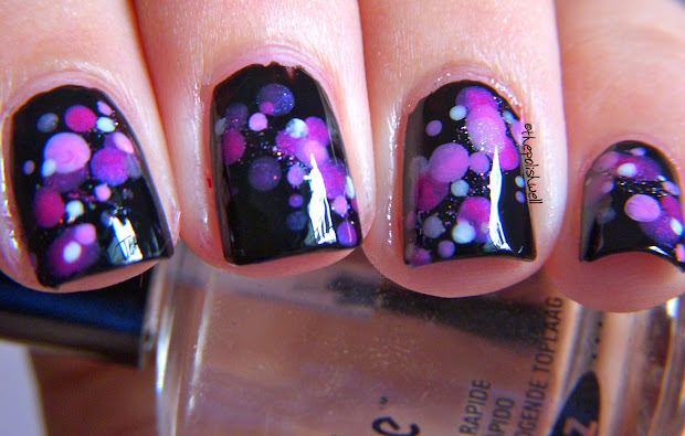 purple nail design - pccala