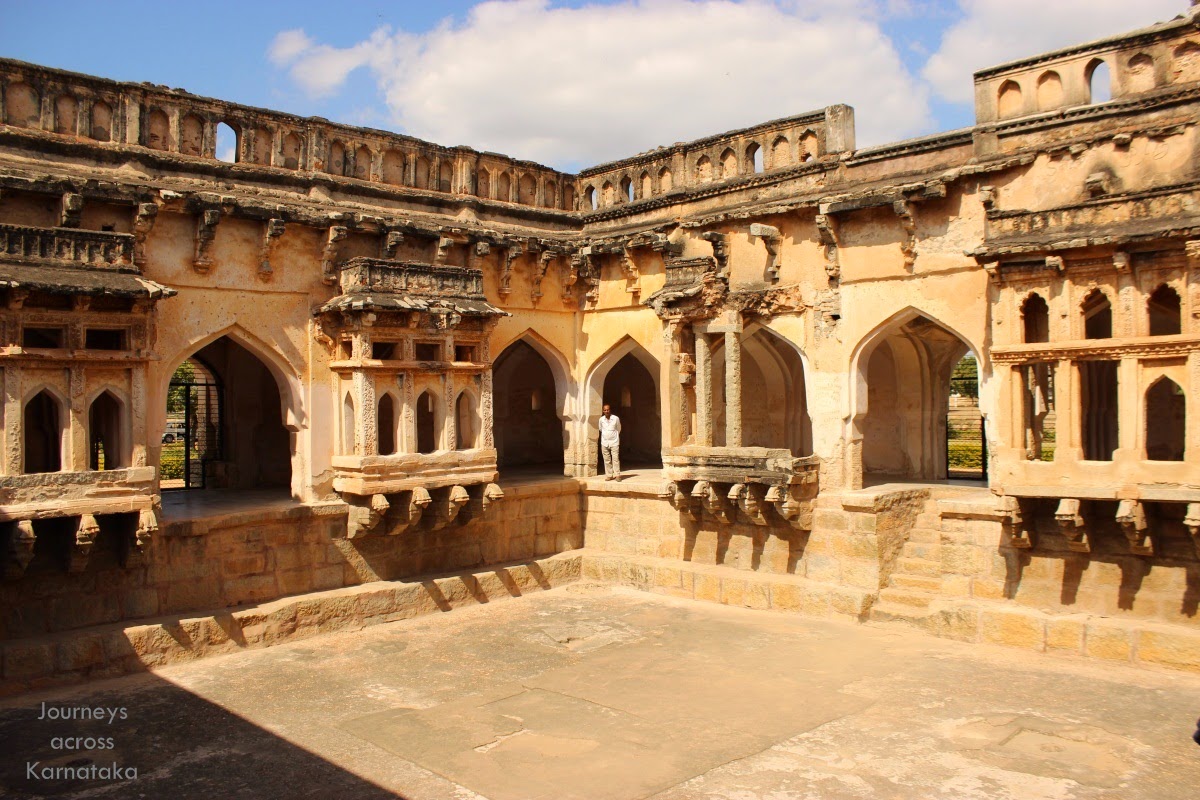 Journeys across Karnataka The Queen's Bath, Hampi