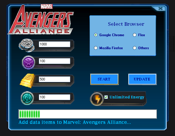 Marvel Avengers Alliance Gold Hack Cheat Tool