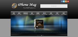 Iphone Mag Blogger Template For Magazine Style Iphone Related blogger Blog's