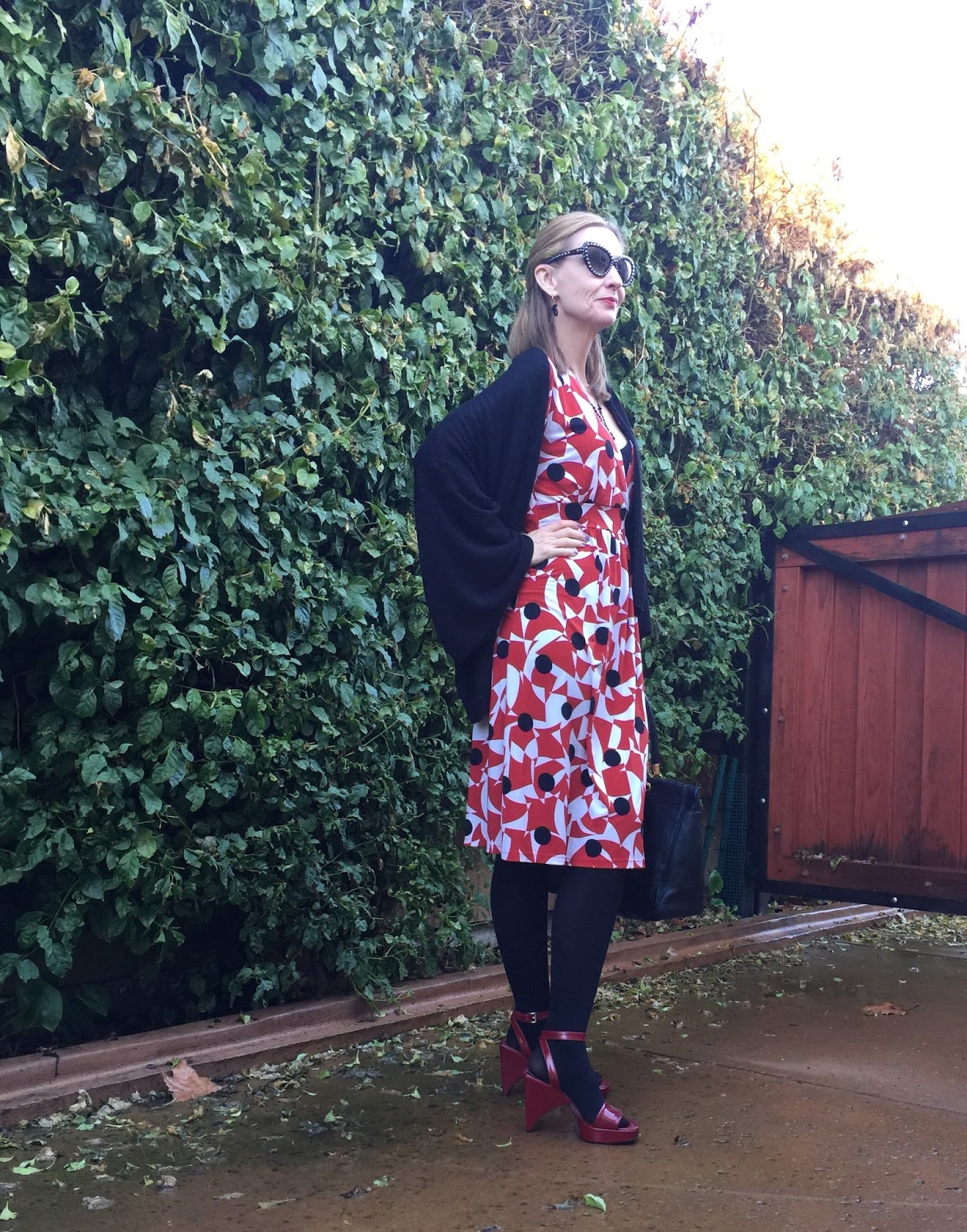 Tights with Sandals & My Refined Style Link Up! Fashion Should Be Fun