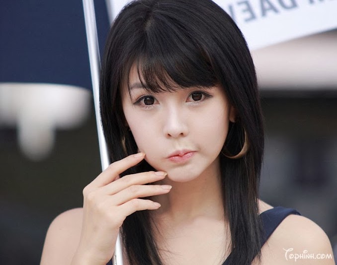 Gái xinh Korea Race Queen Car 4
