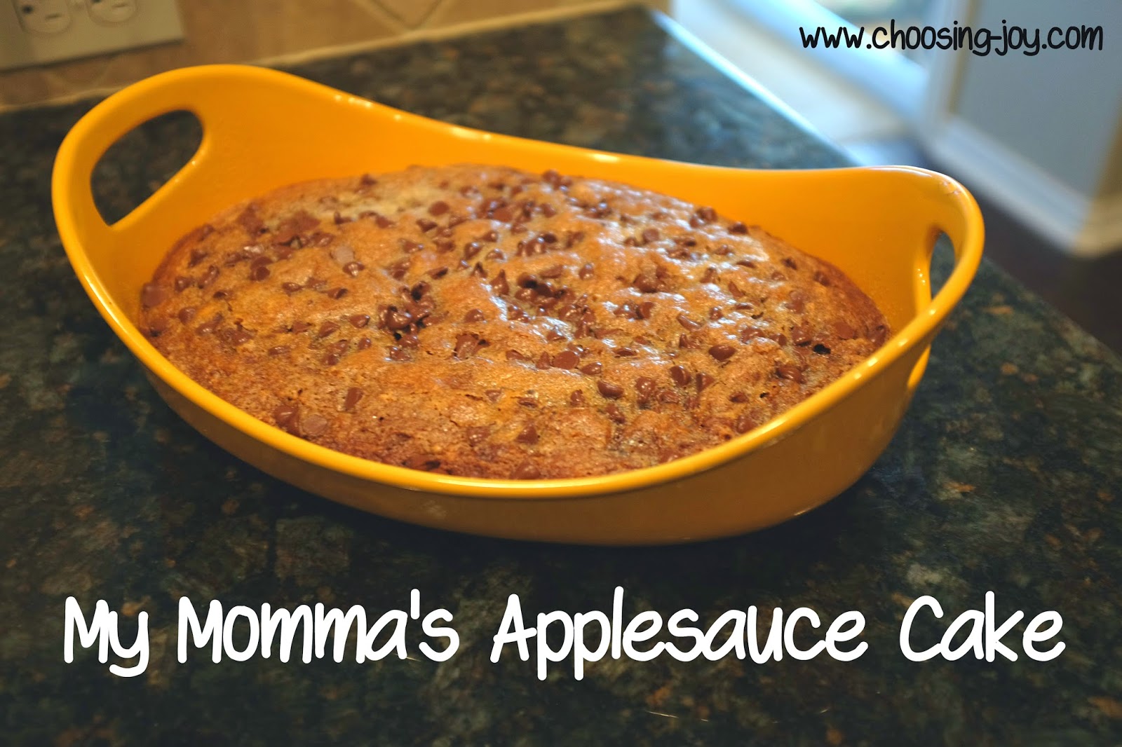 My Momma's Applesauce Cake